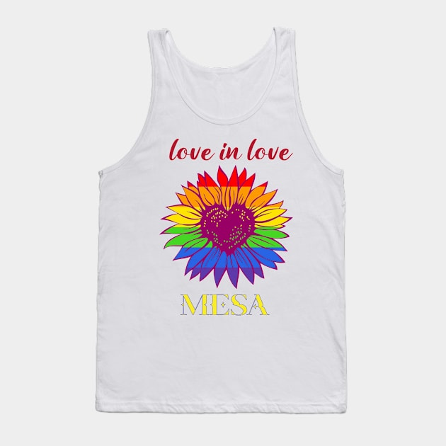 LOVE IN MESA 1878 Tank Top by AsboDesign